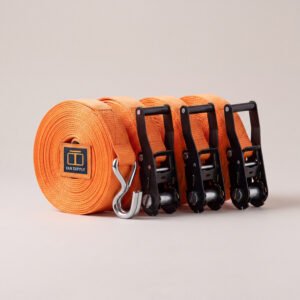 Ratchet Tie-Down Set, 4-Pack